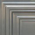 Tin Ceiling Powder Coated Color Sample Finish: Silver