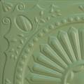 Tin Ceiling Powder Coated Color Sample Finish: Pastel Green