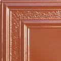 Tin Ceiling Powder Coated Color Sample Finish: Rust