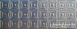 Tin Ceiling Design 200 Backsplash Stainless Steel 1.5x4