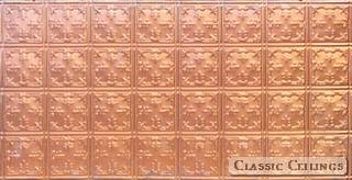 Tin Ceiling Design 210 Solid Copper 2x4