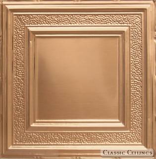 Tin Ceiling Design 509 Plated Steel Copper