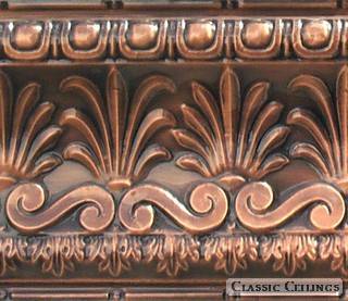 Tin Ceiling Design 907 Antique Plated Copper