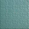 Tin Ceiling Design 209 Painted 702 Pastel Turquoise