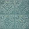 Tin Ceiling Design 309 Painted 702 Pastel Turquoise