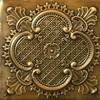 Tin Ceiling Design 500 Antique Plated Brass