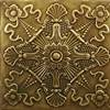 Tin Ceiling Design 501 Antique Plated Brass