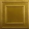 Tin Ceiling Design 509 Painted 402 Golden Brass