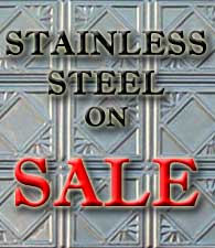 Tin Ceiling Stainless Steel Sale